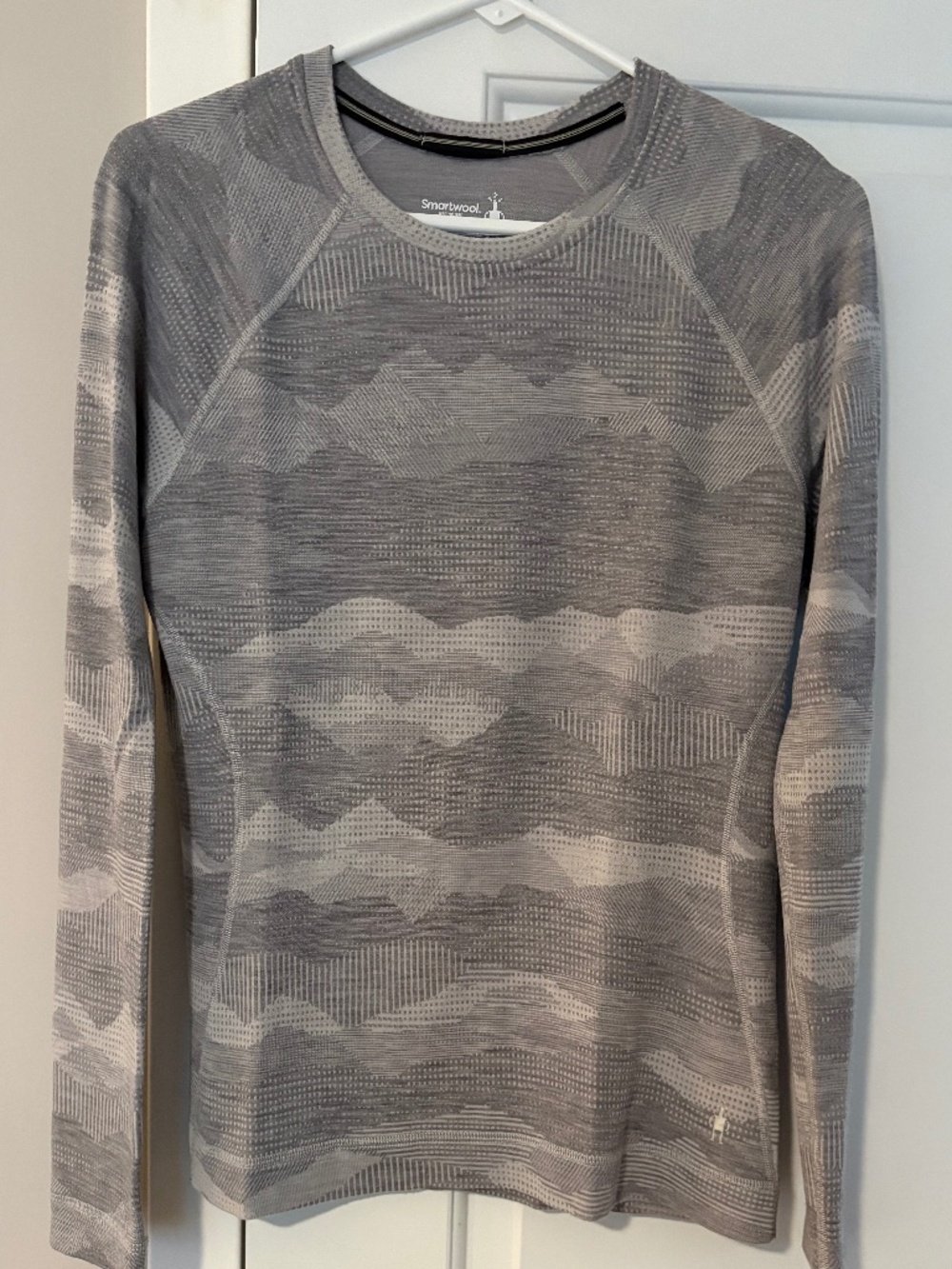 Smartwool Merino 250 Base Layer Top Sweater Gray Women’s Large